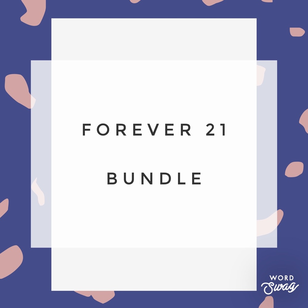 Forever 21 Bundle